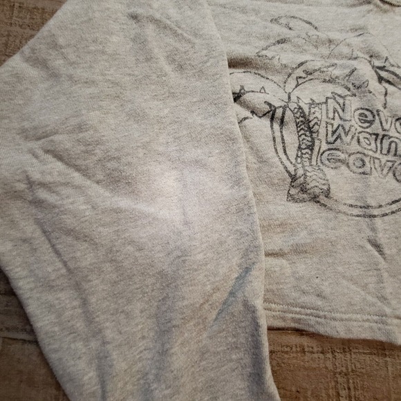 Offline by Aerie Sweatshirt Women’s XS Grey Cropped Never Want To Leave Palms - Picture 3 of 10